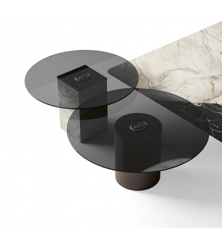 Coffee Table With Marble Base Starlight - CPRN HOMOOD