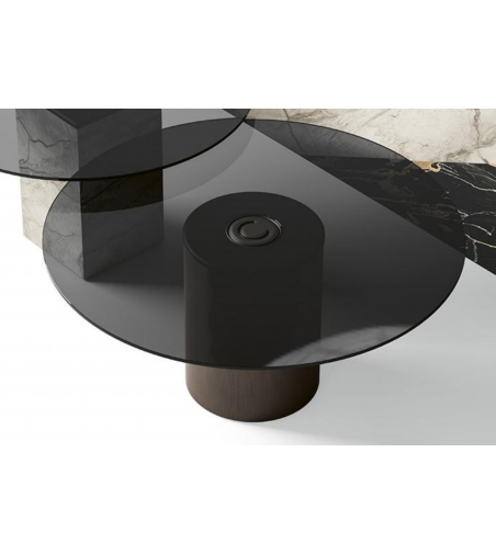Table Basse Avec Base En Métal Starlight - CPRN HOMOOD
