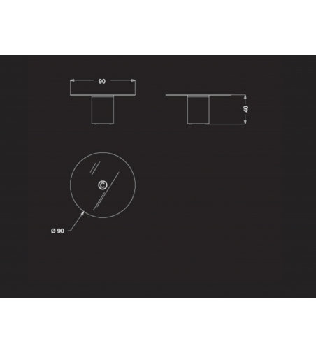 Tavolino Con Base In Metallo Starlight - CPRN HOMOOD