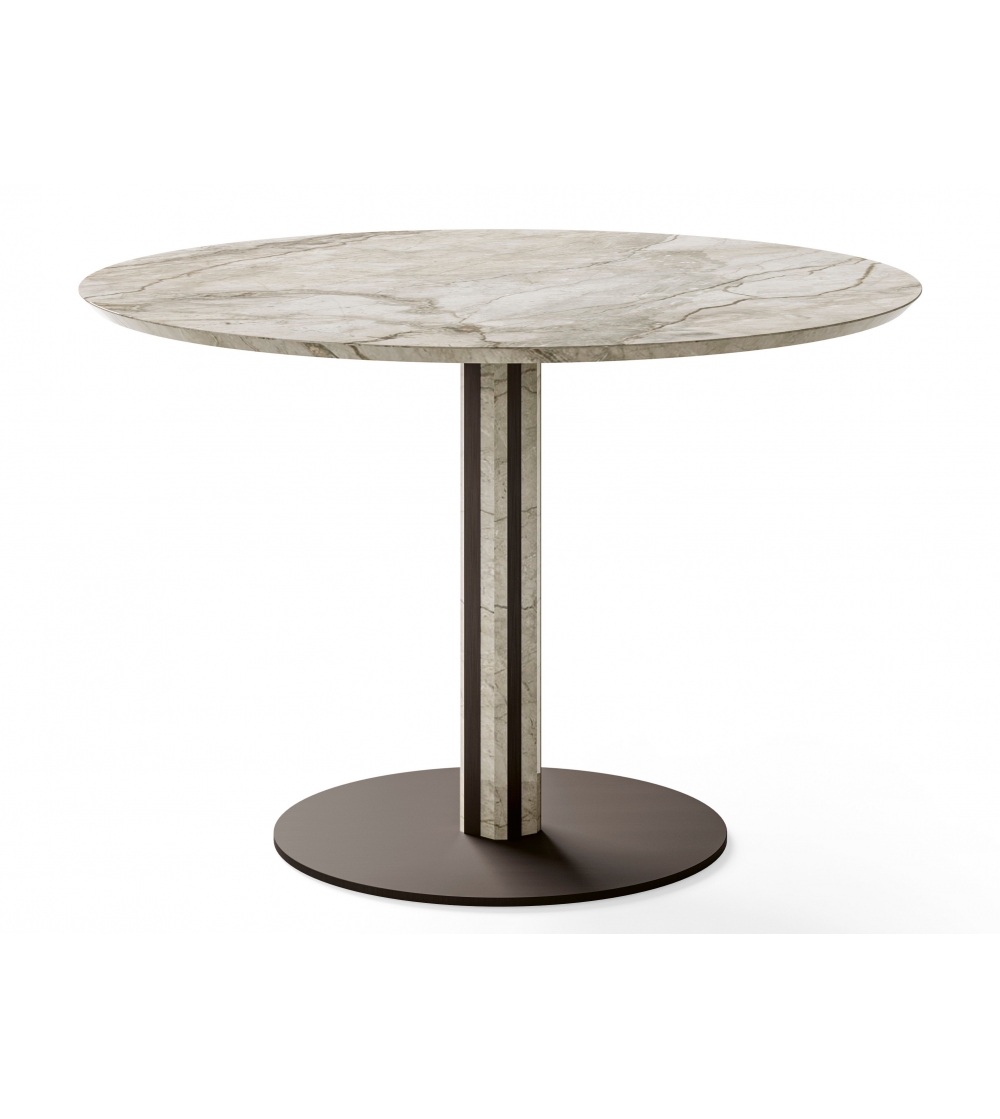 Round Table In Marble Starlight - CPRN HOMOOD