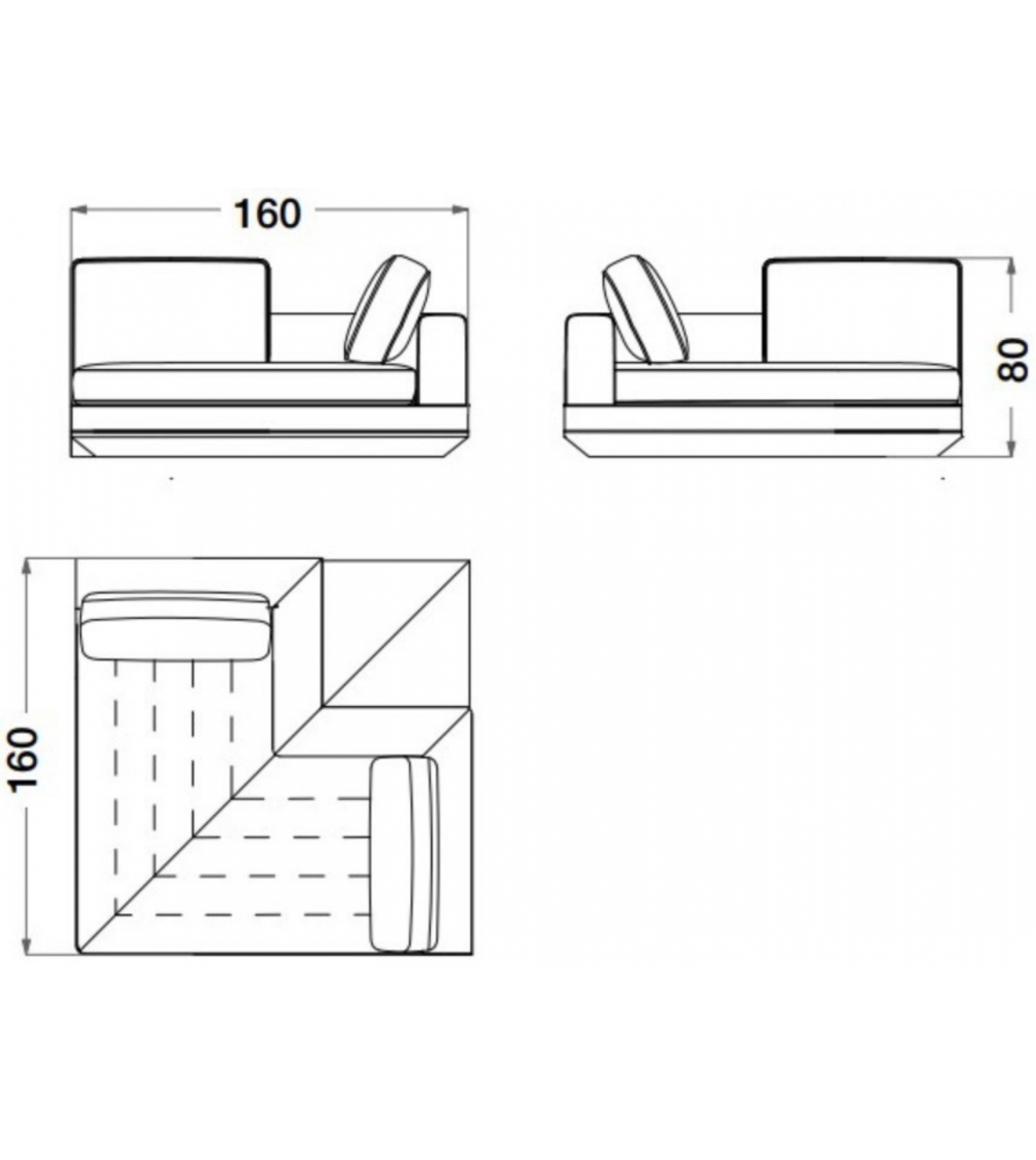 Sofa Modular Dragonfly - CPRN HOMOOD
