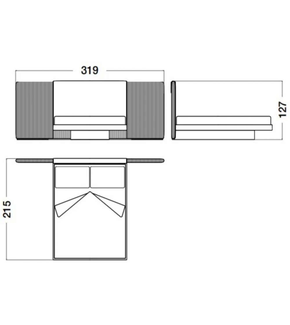 Bett Large wings Cocoon - CPRN HOMOOD