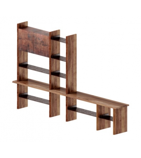 Modulares Bücherregal Capanna S-153 - Dale Italia