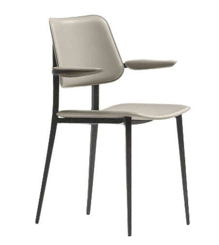 Fauteuil de Bureau en Cuir Joe Midj
