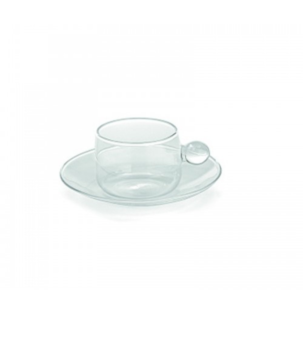 Set 6 Bilia Clear Coffee Cups  - Zafferano