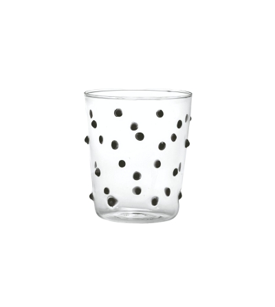 Set 6 Tumbler Party Junior Nero - Zafferano