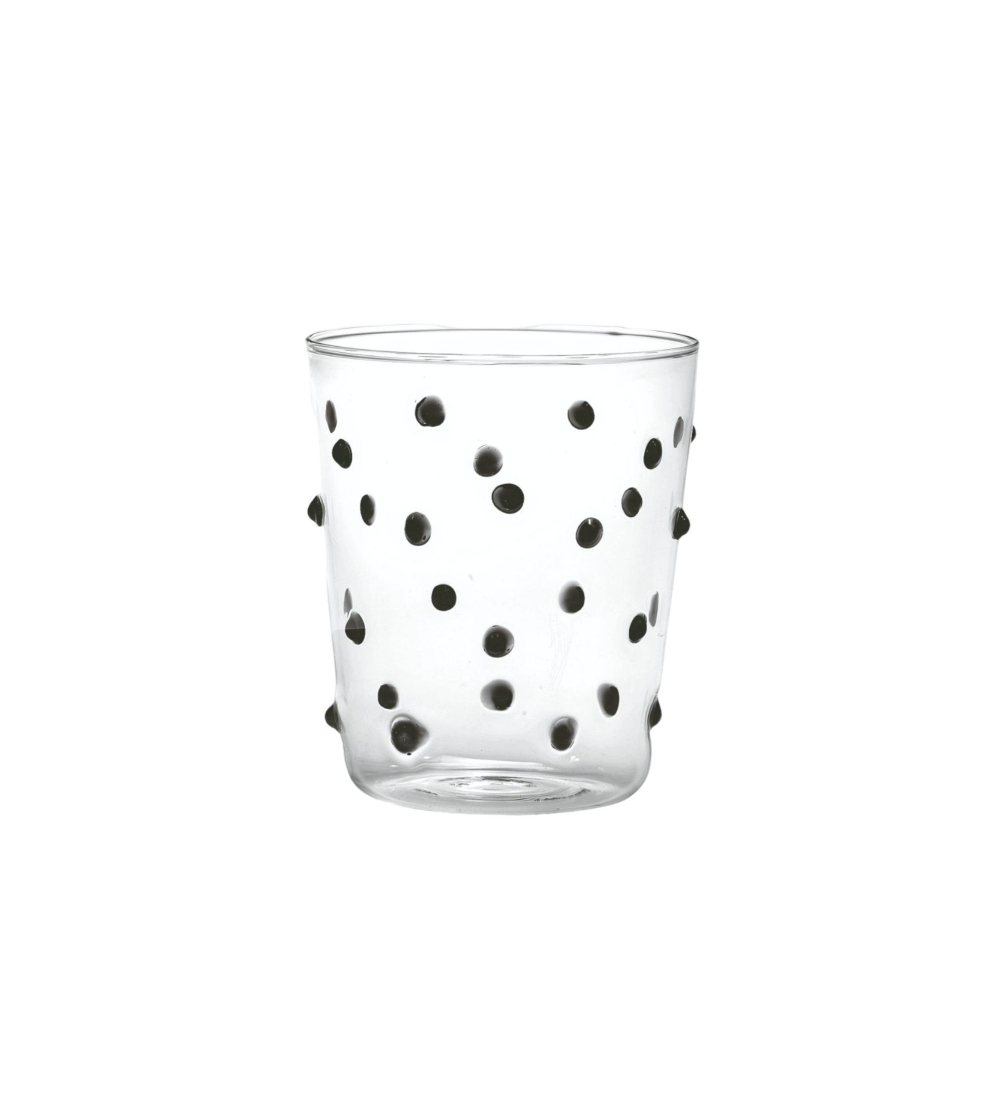 Set 6 Party Junior Black Tumbler - Zafferano