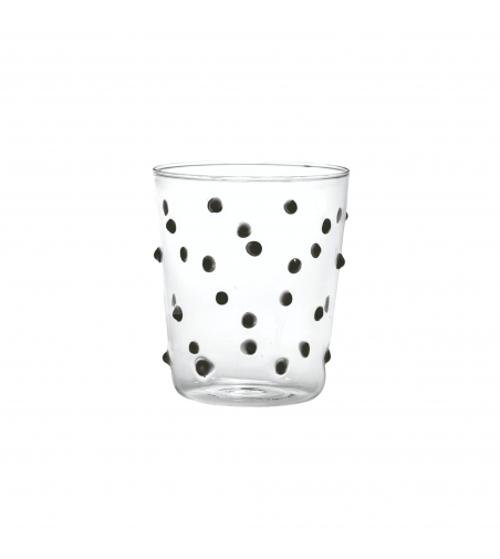 Set 6 Tumbler Party Junior Nero - Zafferano