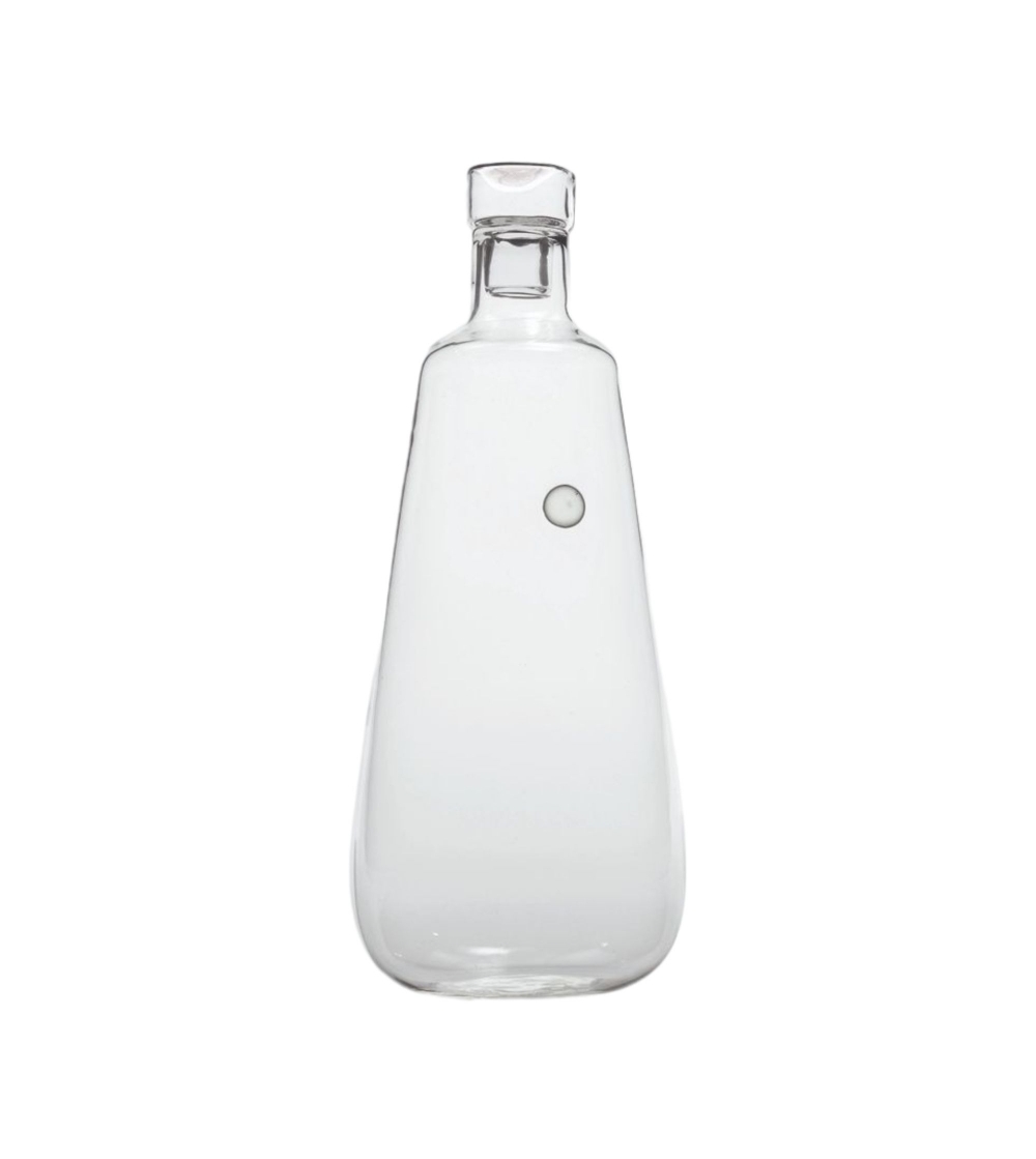 Botella Uniche Transparente Blanco - Zafferano