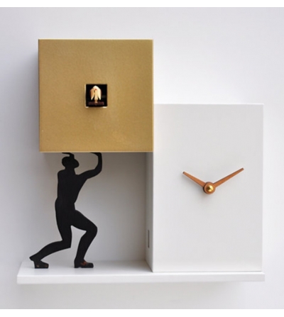 Horloge Coucou Silhouette_ Le Voleur - Pirondini 2