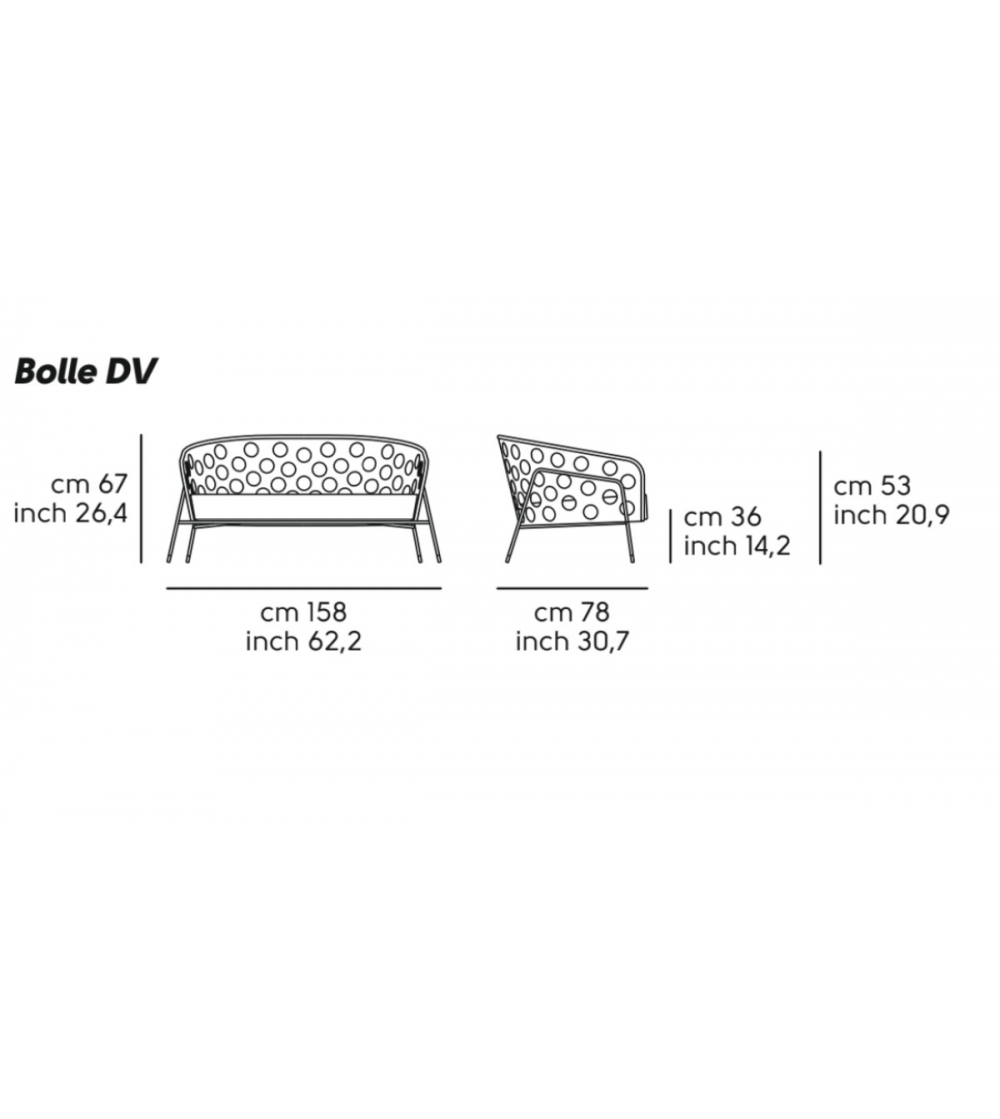 Bolle DV M TS Sofa - Midj