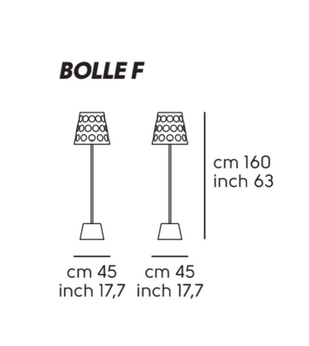 Lampada Da Terra Bolle F - Midj