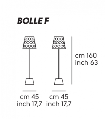 Bolle F Stehlampe - Midj