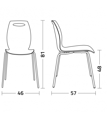 Sedia Bip - Colico