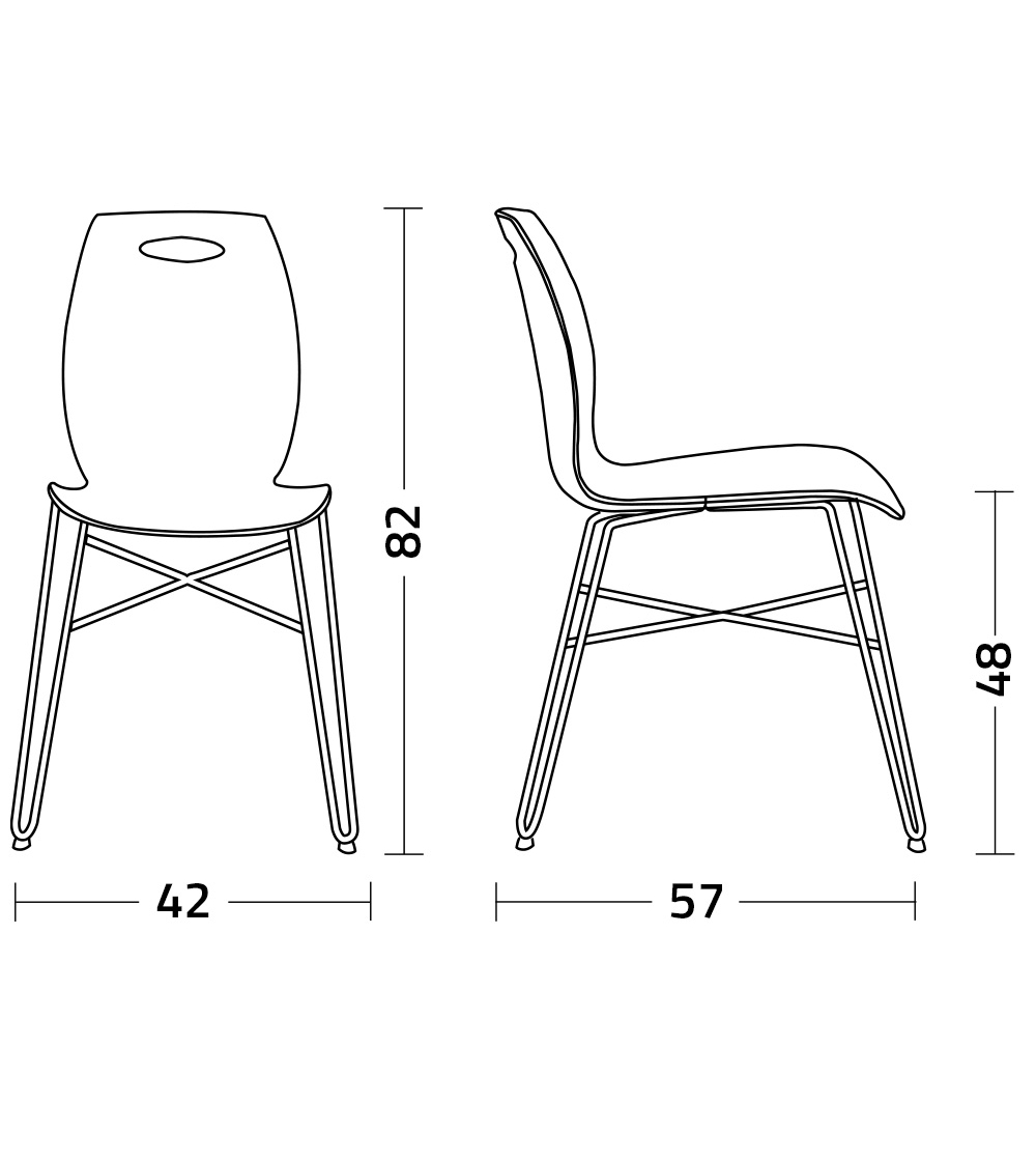 Silla Bip Iron - Colico