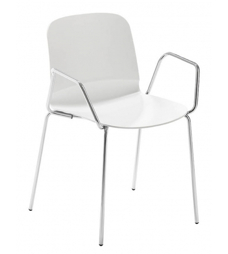 Design Armchair for Office in Restylon Liù Midj
