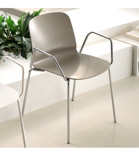 Fauteuil de Design pour Bureau en Restylon Liù Midj