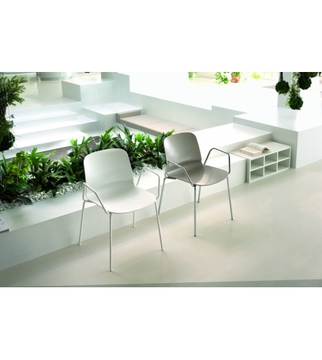 Fauteuil de Design pour Bureau en Restylon Liù Midj