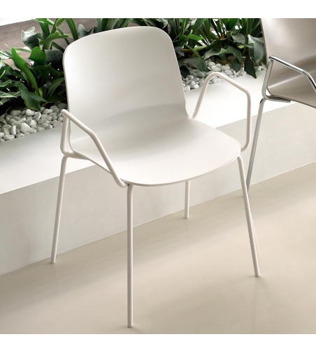 Fauteuil de Design pour Bureau en Restylon Liù Midj