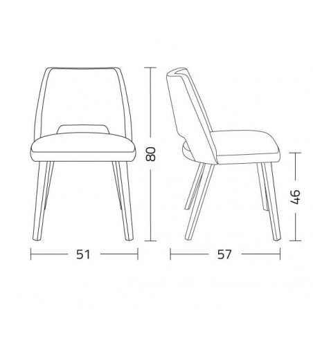 Sedia Grace - Colico