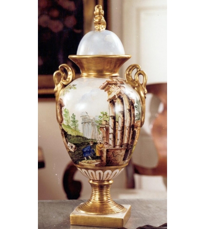 Vase Classique en Céramique Batignani Ceramiche
