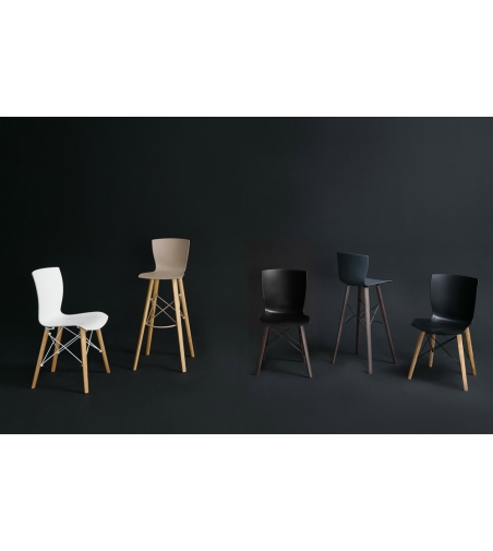 Chaise Rap Wood - Colico