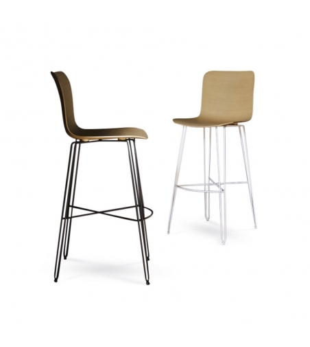 Set 2 Dandy Iron SS  Stools - Colico