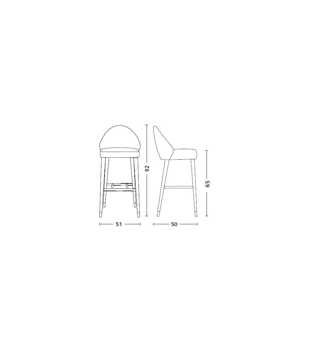 Tabouret Diana SS - Colico