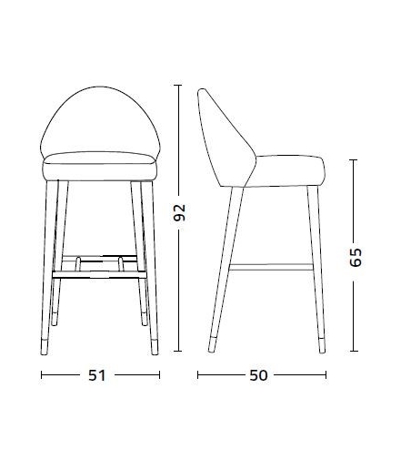 Tabouret Diana SS - Colico