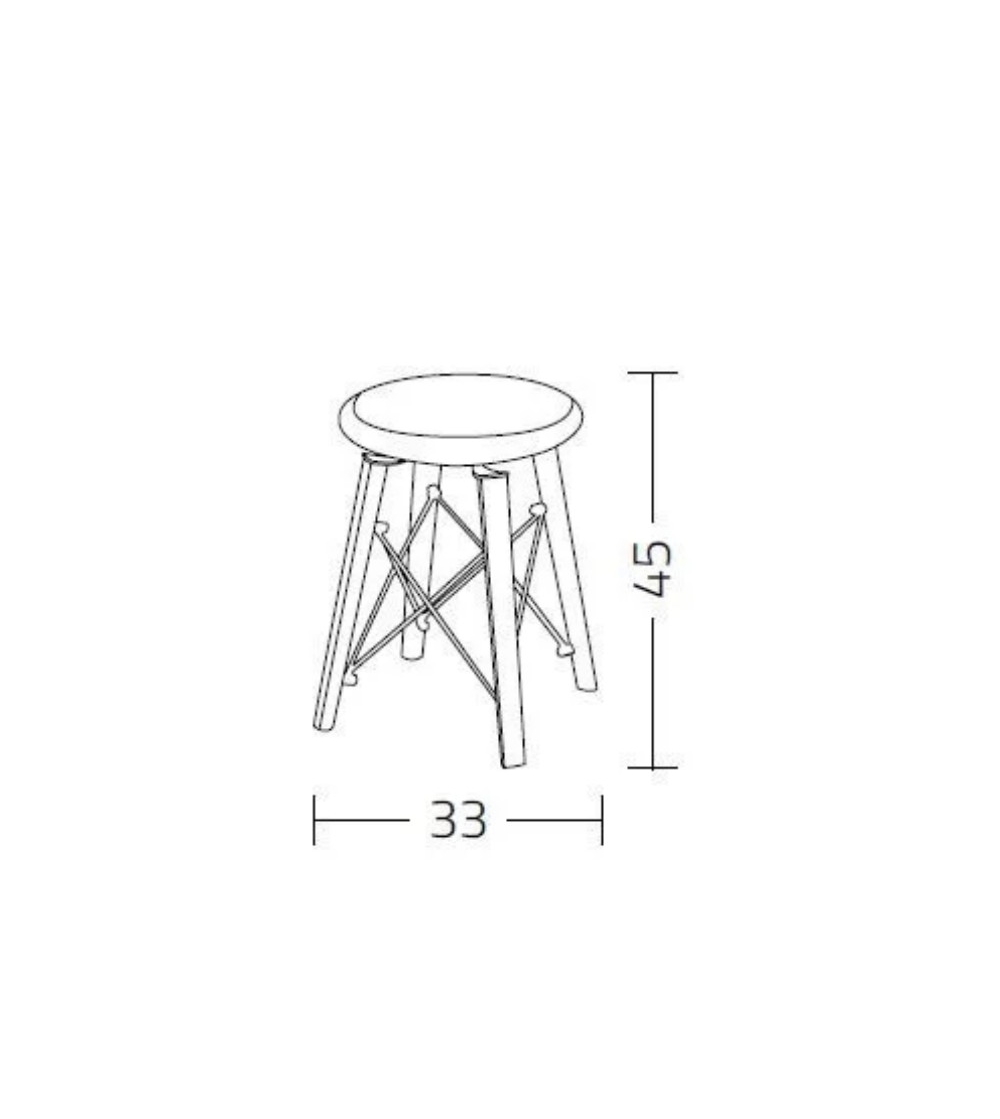 Lot 2 Tabourets Jack Jr - Colico