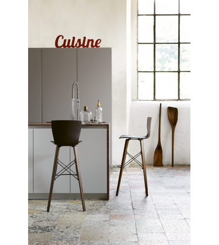Taburete Rap Wood SS - Colico