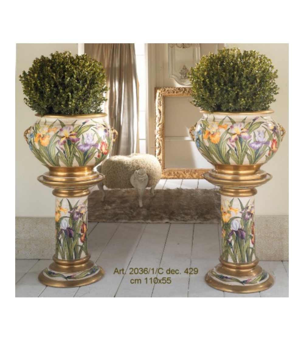 Porte Vase en céramique Batignani Ceramiche