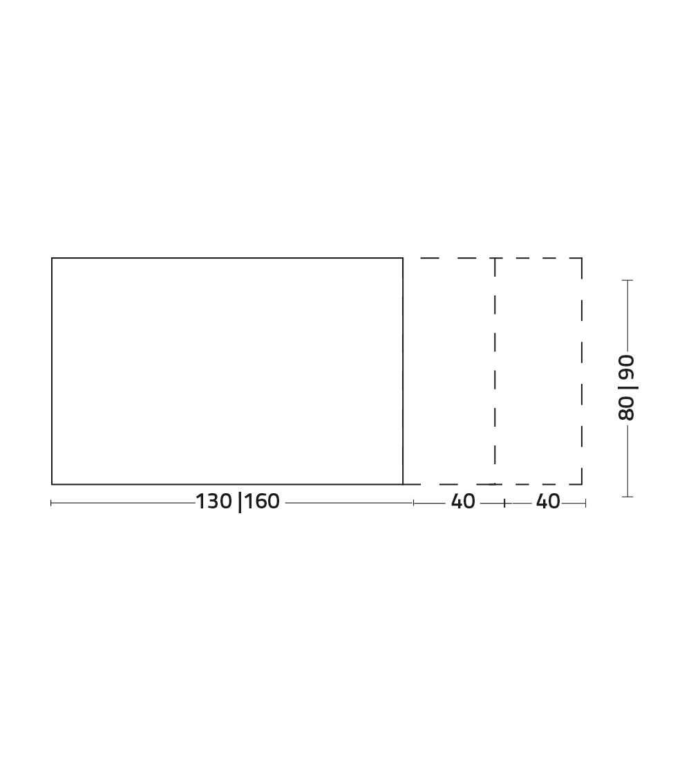 Level Rectangular Table - Colico