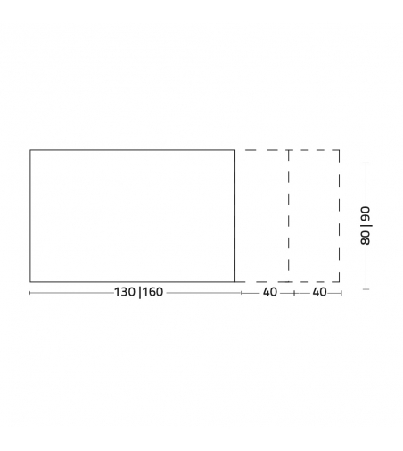 TableRectangulaire Level - Colico