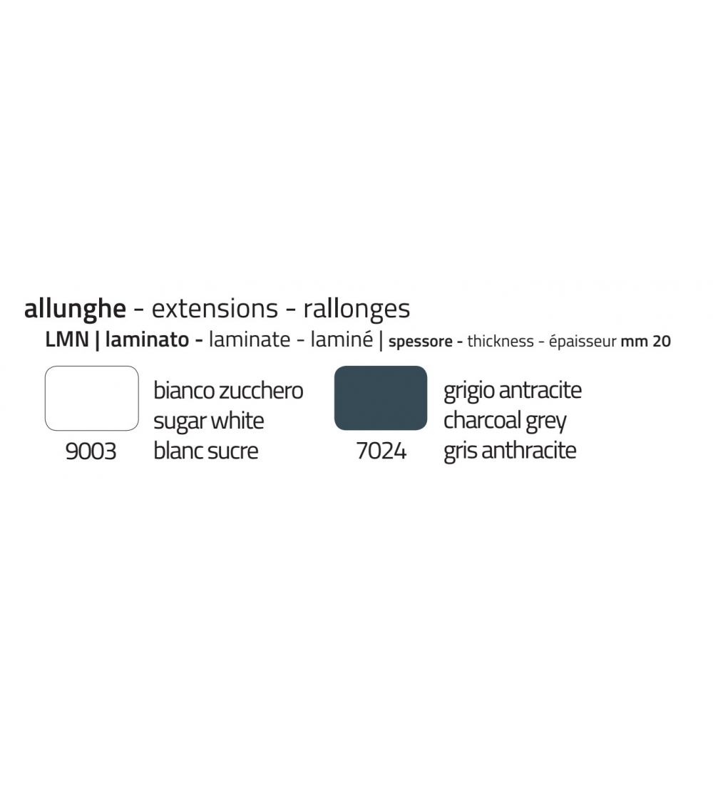 TableRectangulaire Level - Colico