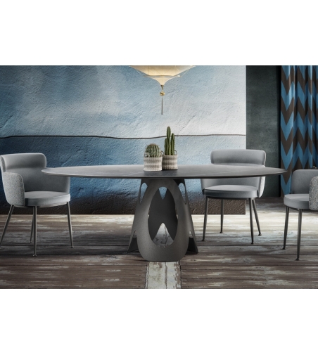 Table Ovale 000 - Ambiance Italia