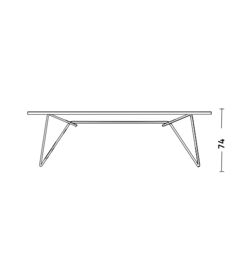 Mesa Italo Wood Top - Colico