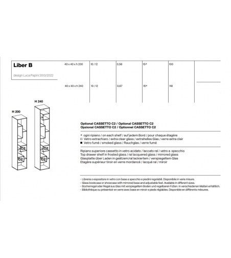 Bibliothèque Liber B  Tonelli Design