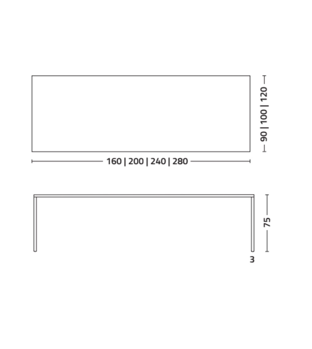 Pure Evo Table - Colico