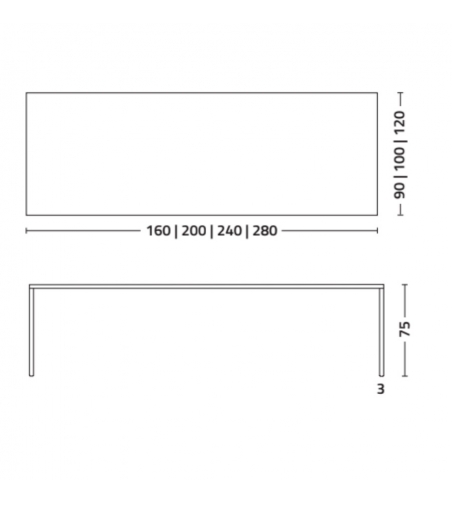 Table Pure Evo - Colico