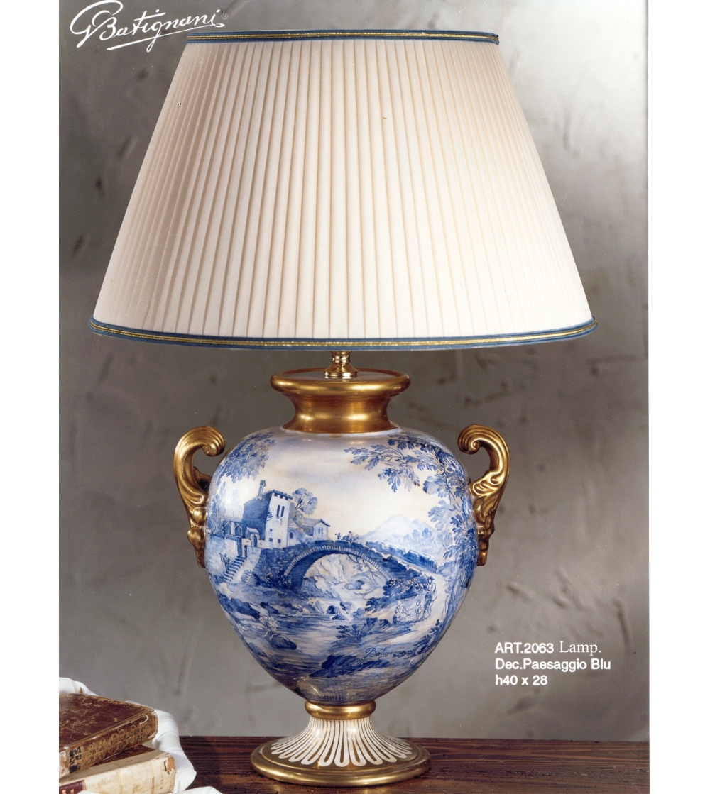 Lampe de Table Made In Italy Batignani Ceramiche