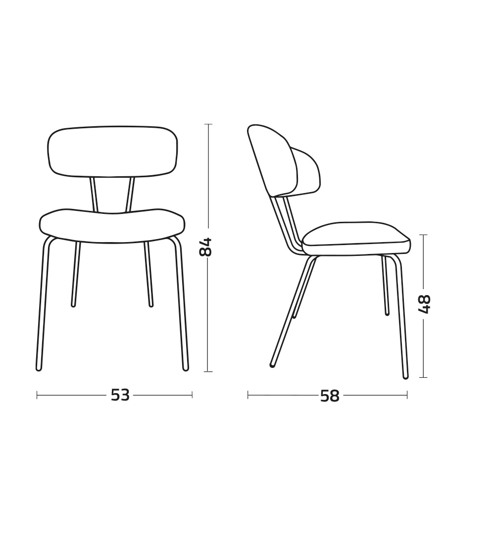 Sedia Brigitte BB - Colico