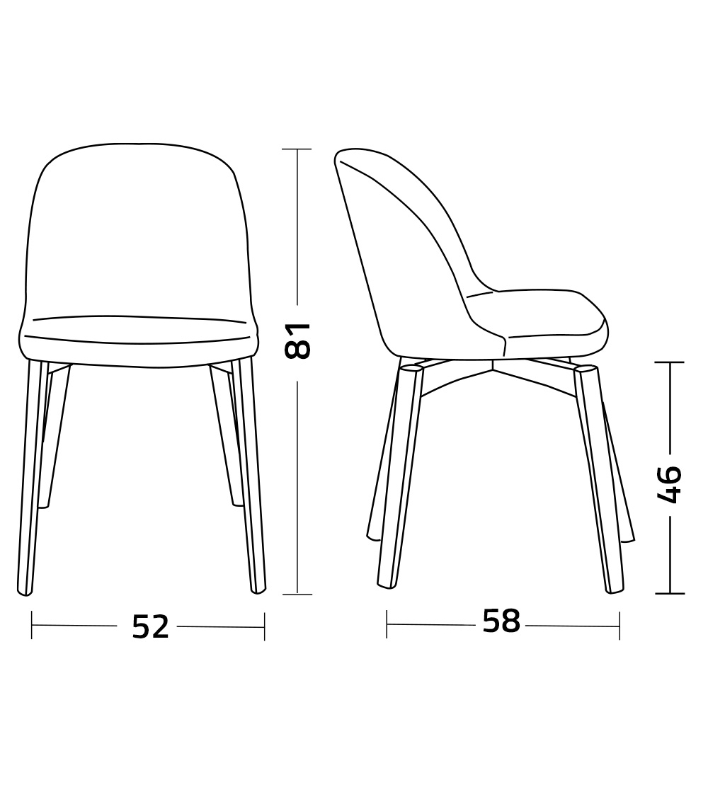 Chaise Meghan W - Colico