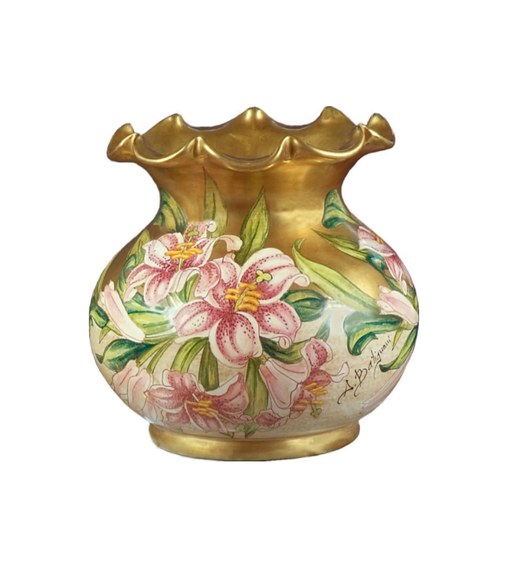 Vaso Elegante In Ceramica Batignani Ceramiche