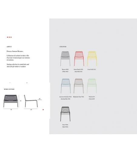 Silla Relax Wire Lounge Casprini
