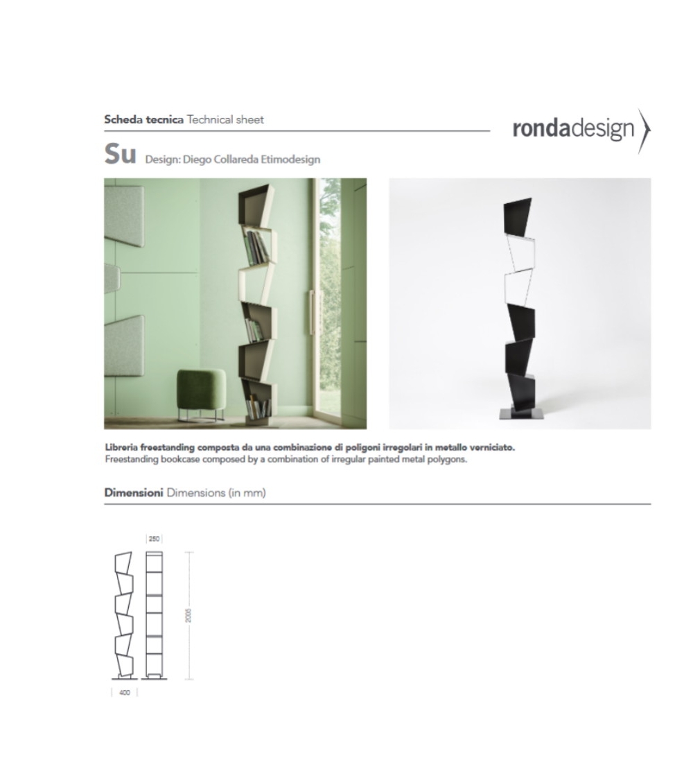 Ronda Design - Bücherregal Su