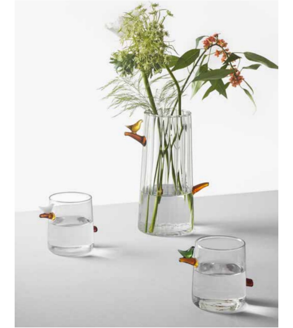 Vase Oiseau Ambre Birds - Ichendorf