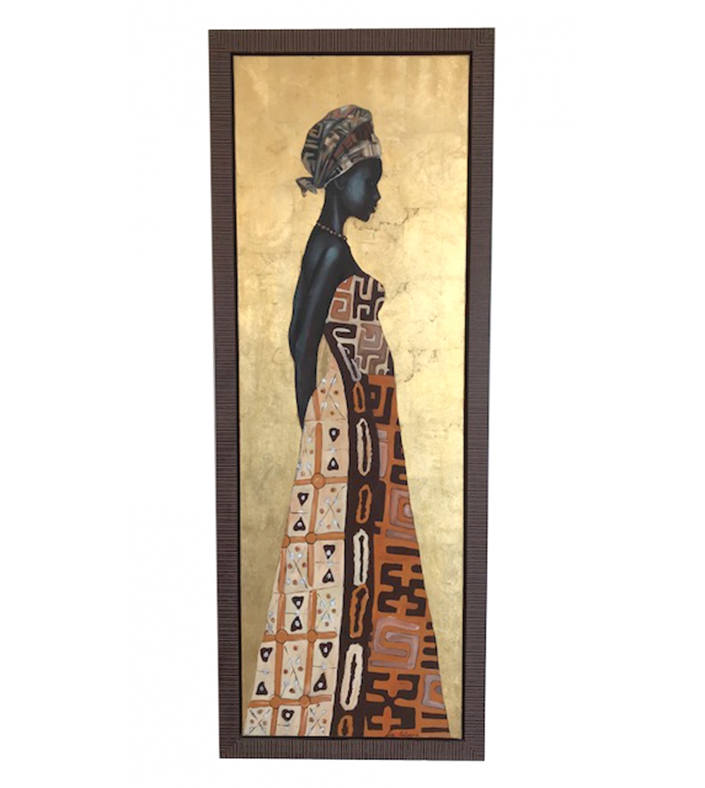 Quadro d'Autore di Lia Calamia opera Regina d'Africa