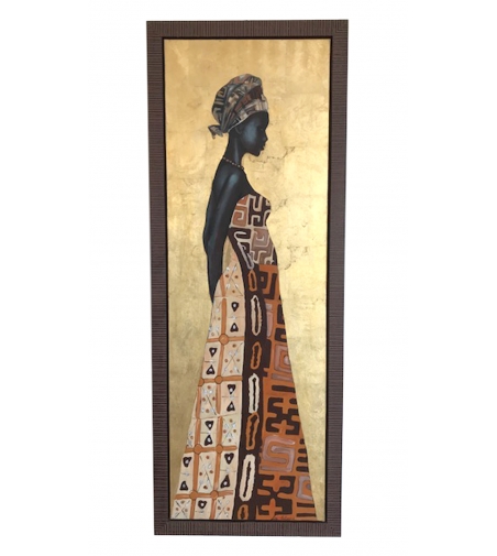 Author's Painting by Lia Calamia opera Queen of Africa