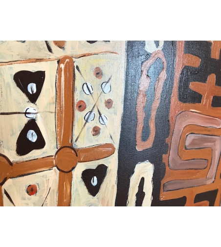 Quadro d'Autore di Lia Calamia opera Regina d'Africa